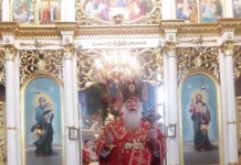 Архієрейське богослужіння у монастирі с. Чумалево