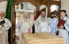 Освячення престола в с. Німецька Мокра