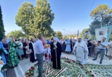 Архієрейське Богослужіння в с. Великі Комʼяти