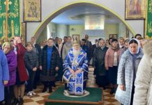 Архієрейське Богослужіння в чоловічому монастирі м. Хуст Городилово