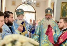 АРХІЄРЕЙСЬКЕ БОГОСЛУЖІННЯ В С. НІМЕЦЬКА МОКРА
