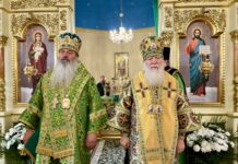 БОГОСЛУЖІННЯ В ЧОЛОВІЧОМУ МОНАСТИРІ М.ВИНОГРАДІВ