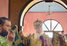 АРХІЄРЕЙСЬКЕ БОГОСЛУЖІННЯ В ЧОЛОВІЧОМУ МОНАСТИРІ С.КРАЙНИКОВО