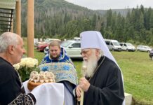 АРХІЄРЕЙСЬКЕ БОГОСЛУЖІННЯ В ЧОЛОВІЧОМУ МОНАСТИРІ С.РІЧКА.