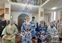 БОГОСЛУЖІННЯ В СВЯТО- ГЕОРГІЄВСЬКОМУ ЧОЛОВІЧОМУ МОНАСТИРІ