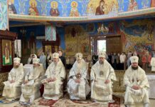У день пам’яті святого праведного Алексія Товта митрополит Марк звершив святкову Літургію у кафедральному соборі м. Хуст