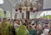 У день кончини преподобного Іова Угольського та в день пам’яті святого рівноапостольного князя Володимира у селі Мала Уголька була звершена святкова Божественна літургія