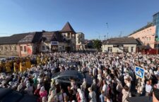 У Хусті відбувся велелюдний хресний хід з мощами святого мученика Гавриїла Білостоцького.